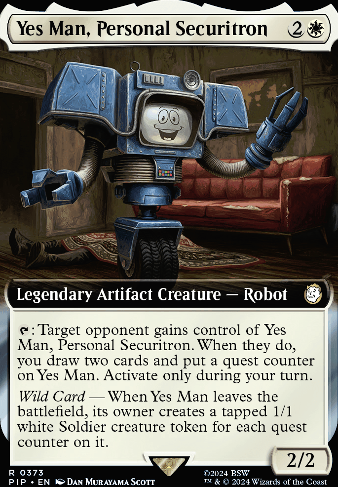 Featured card: Yes Man, Personal Securitron