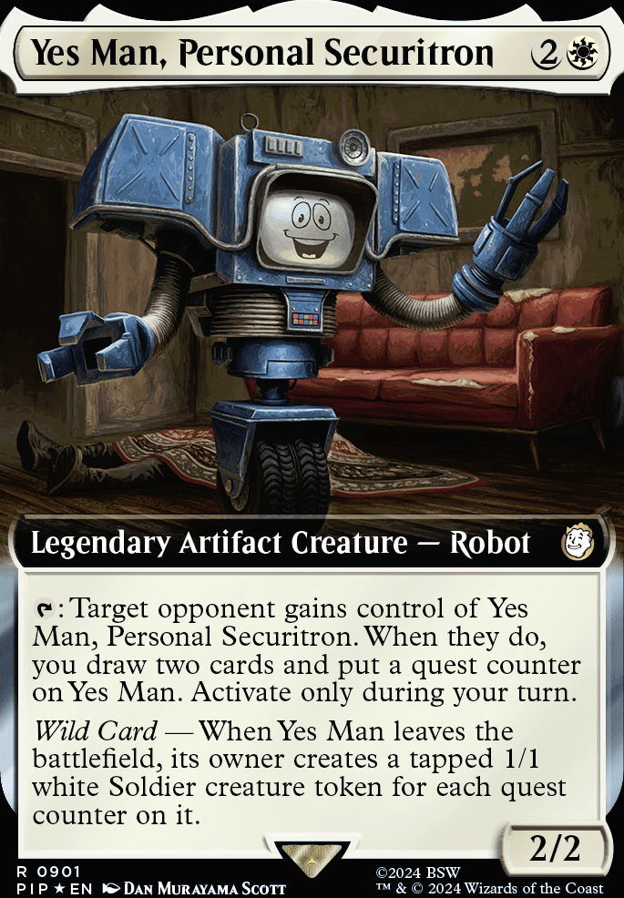 Featured card: Yes Man, Personal Securitron