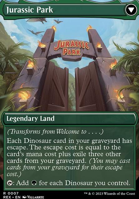Featured card: Jurassic Park