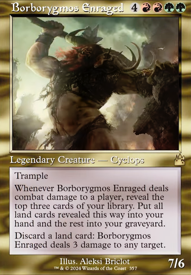 Commander: Borborygmos Enraged