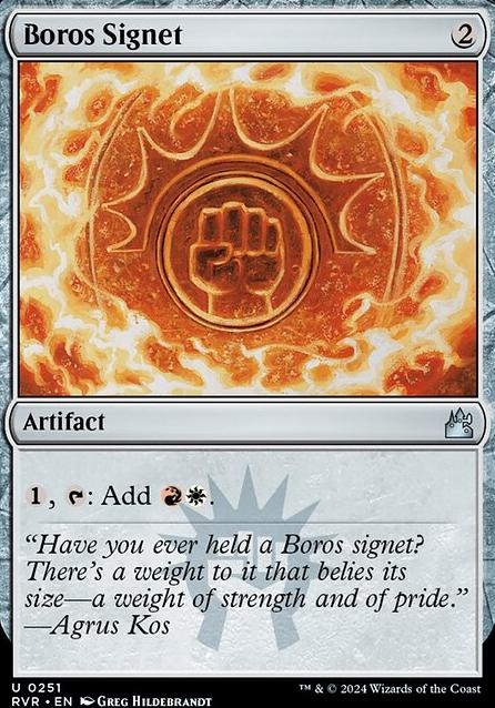 Featured card: Boros Signet