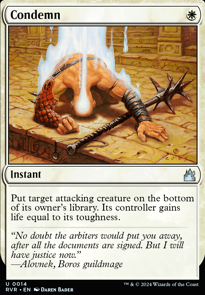 Featured card: Condemn