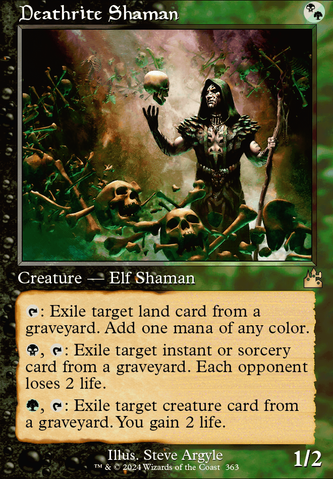 Featured card: Deathrite Shaman