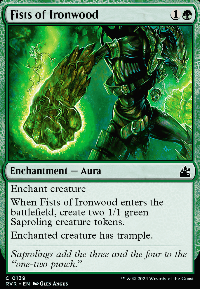 Featured card: Fists of Ironwood