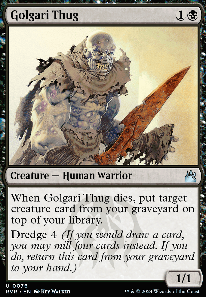 Featured card: Golgari Thug