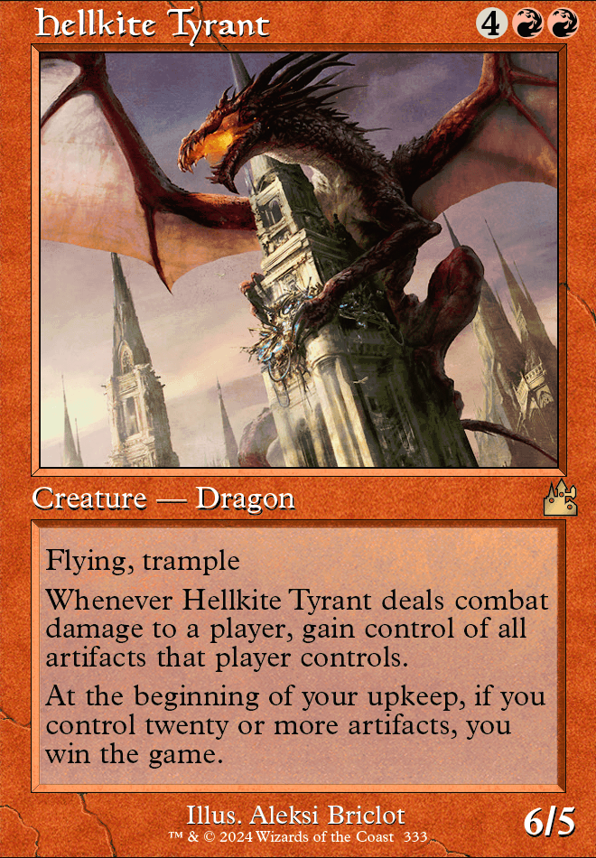 Featured card: Hellkite Tyrant