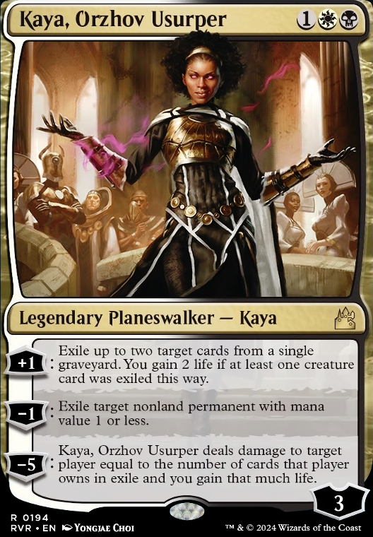 Featured card: Kaya, Orzhov Usurper