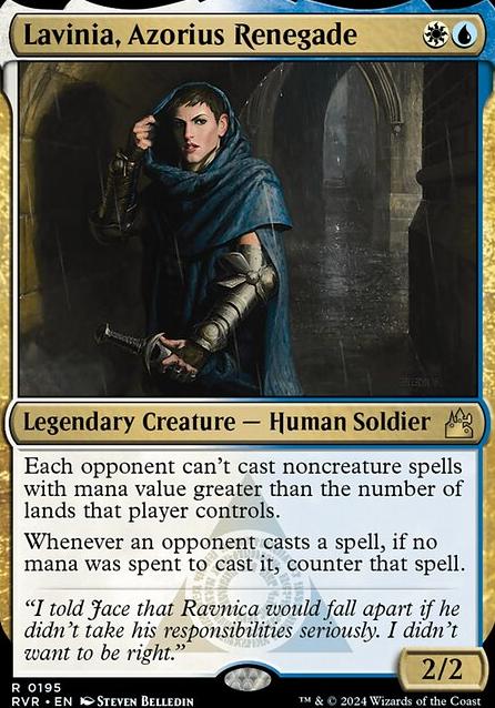 Commander: Lavinia, Azorius Renegade