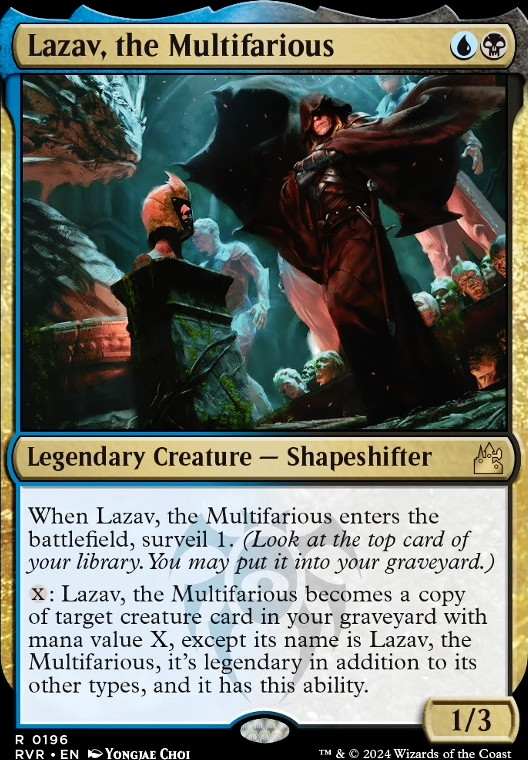 Commander: Lazav, the Multifarious
