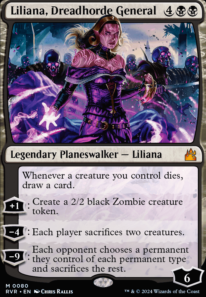 Featured card: Liliana, Dreadhorde General