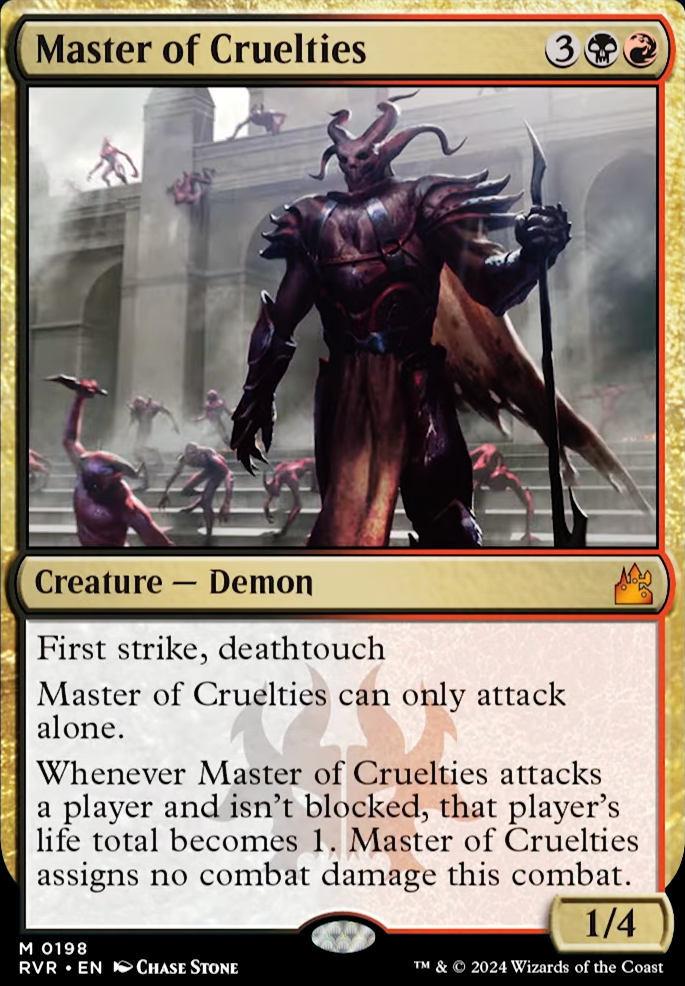 Featured card: Master of Cruelties