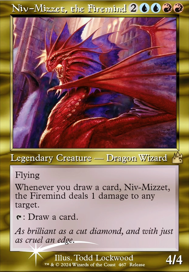Niv-Mizzet, the Firemind feature for ADHD: the deck