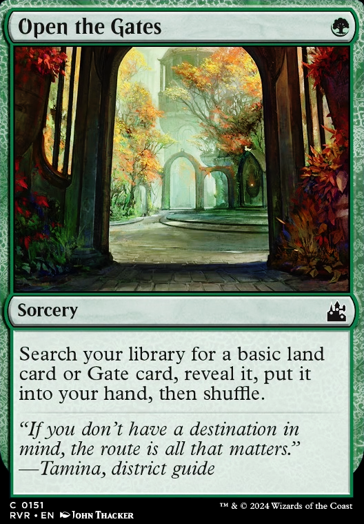 Featured card: Open the Gates