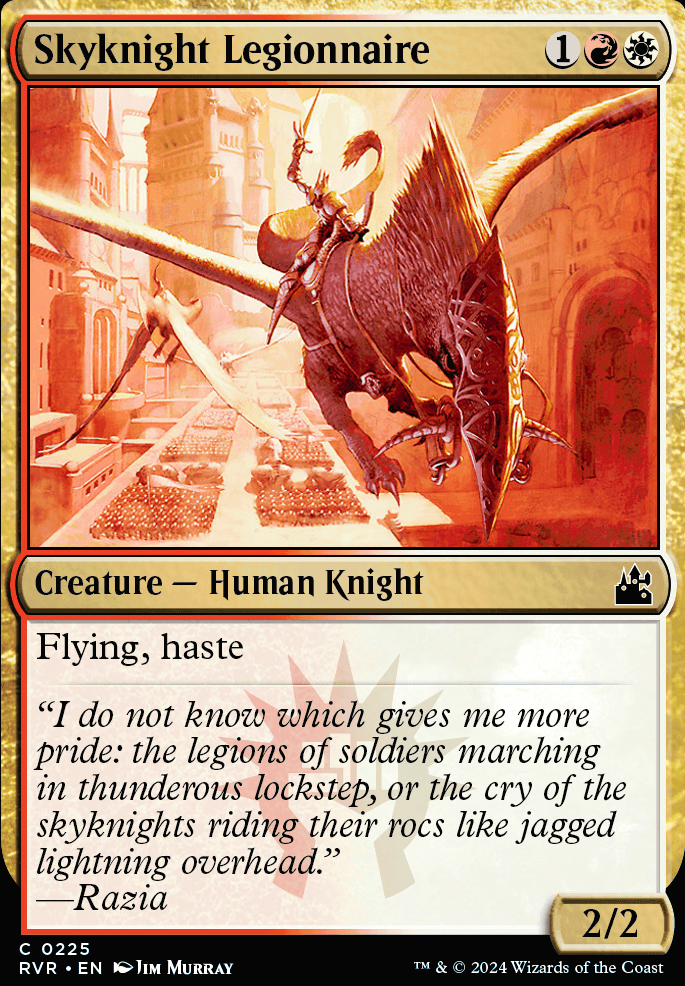 Skyknight Legionnaire feature for Valor and Boros