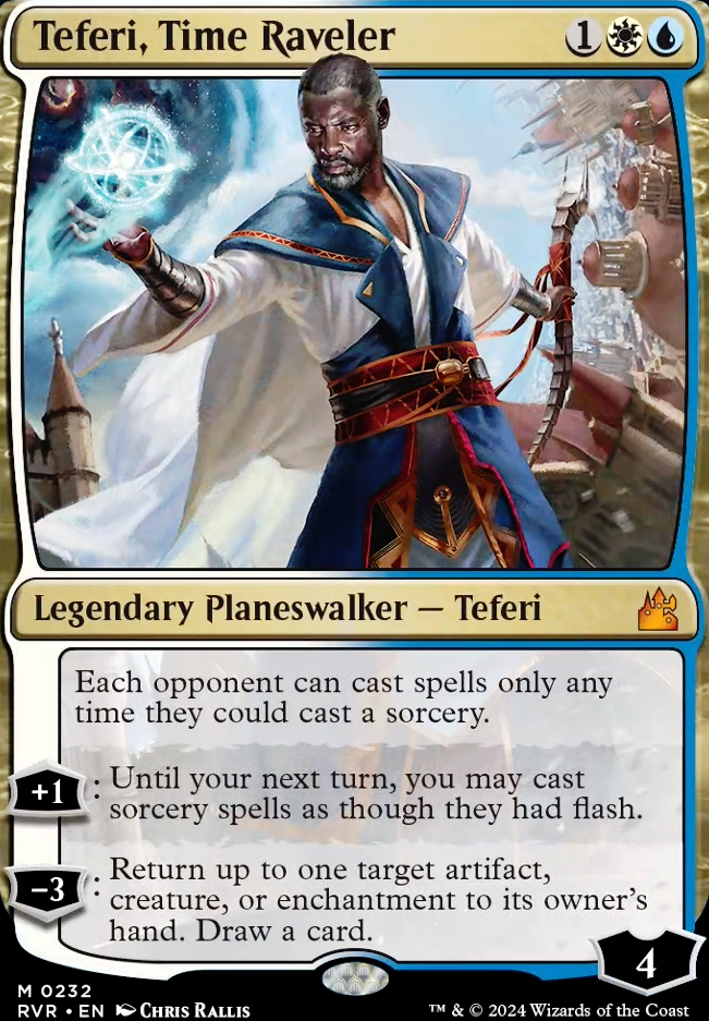 Featured card: Teferi, Time Raveler