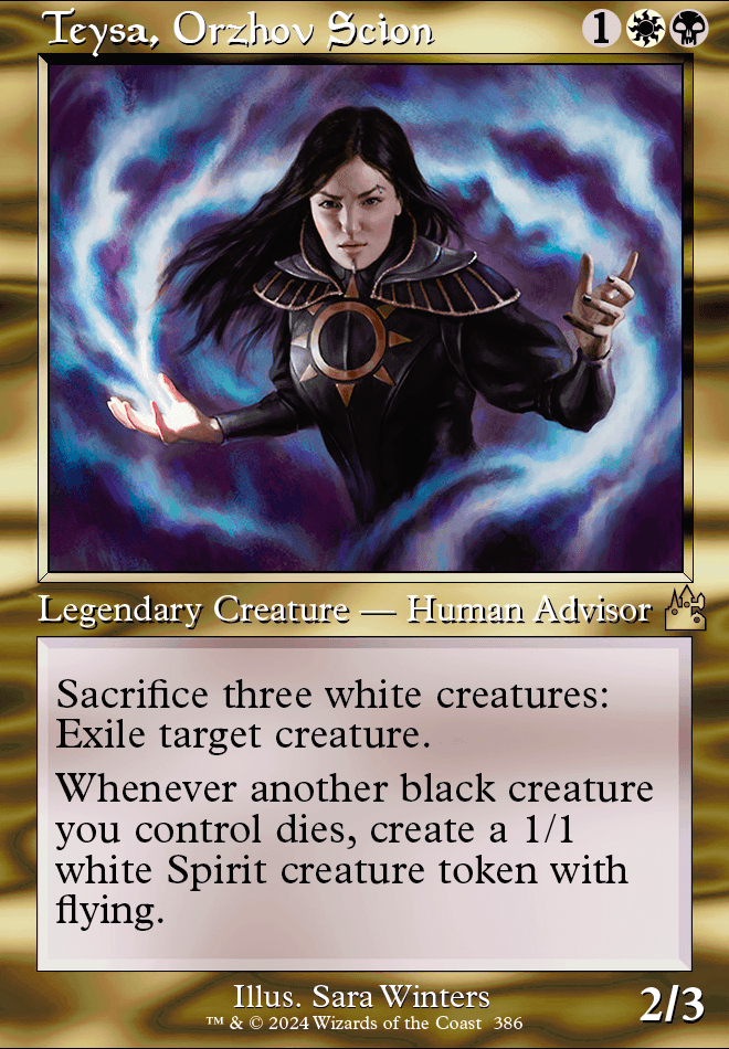 Commander: Teysa, Orzhov Scion