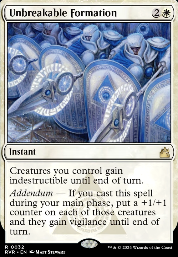 Featured card: Unbreakable Formation