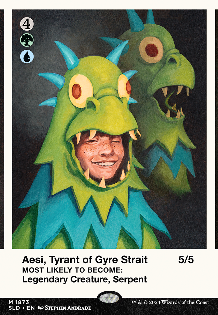 Aesi, Tyrant of Gyre Strait feature for Simic Landfall?