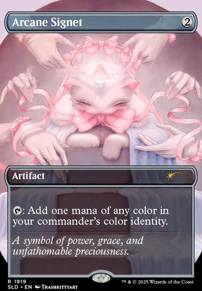 Arcane Signet feature for Naya Cat Tribal