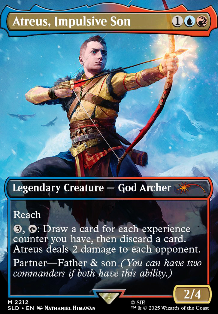 Commander: Atreus, Impulsive Son