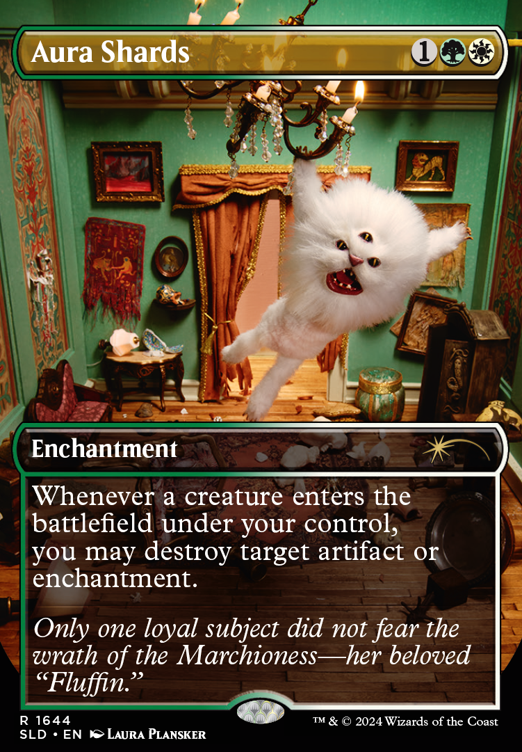 Aura Shards feature for Trostani, Token specialist