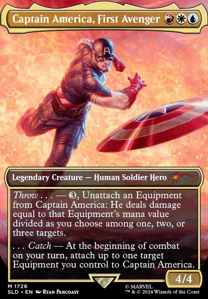 Captain America, First Avenger feature for Shield Bash Warcrimes | Cap EDH