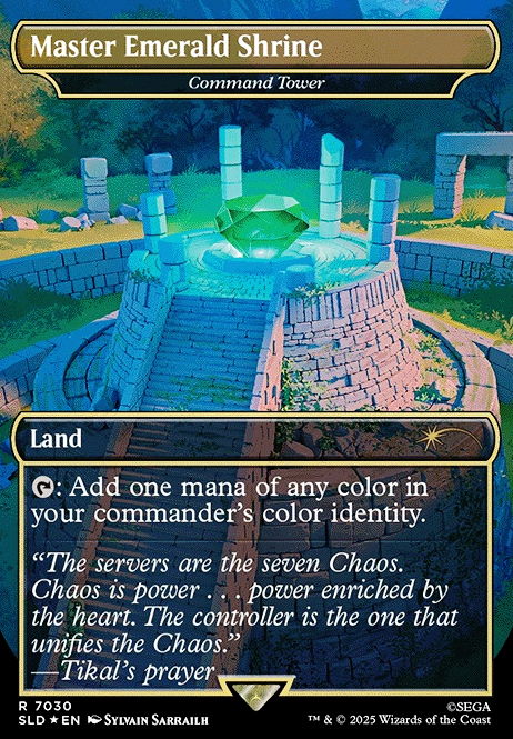 Command Tower feature for Gotta Go a Moderate Pace