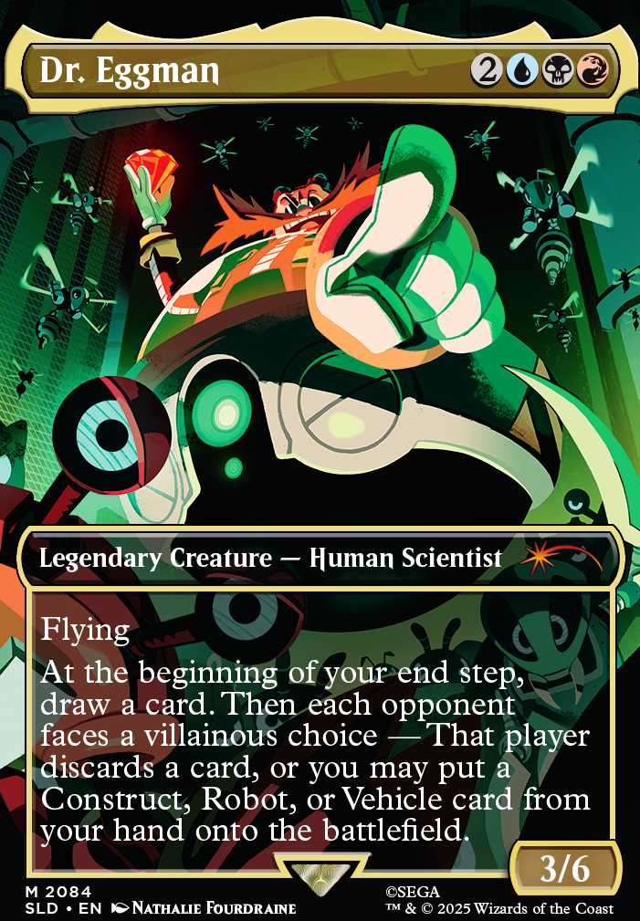 Commander: Dr. Eggman