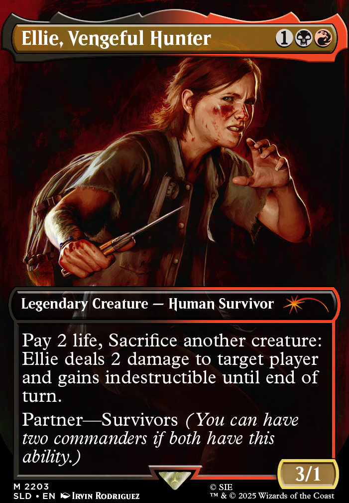 Commander: Ellie, Vengeful Hunter