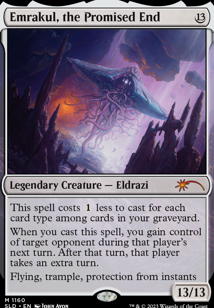 Emrakul, the Promised End feature for Aaaaand it's over