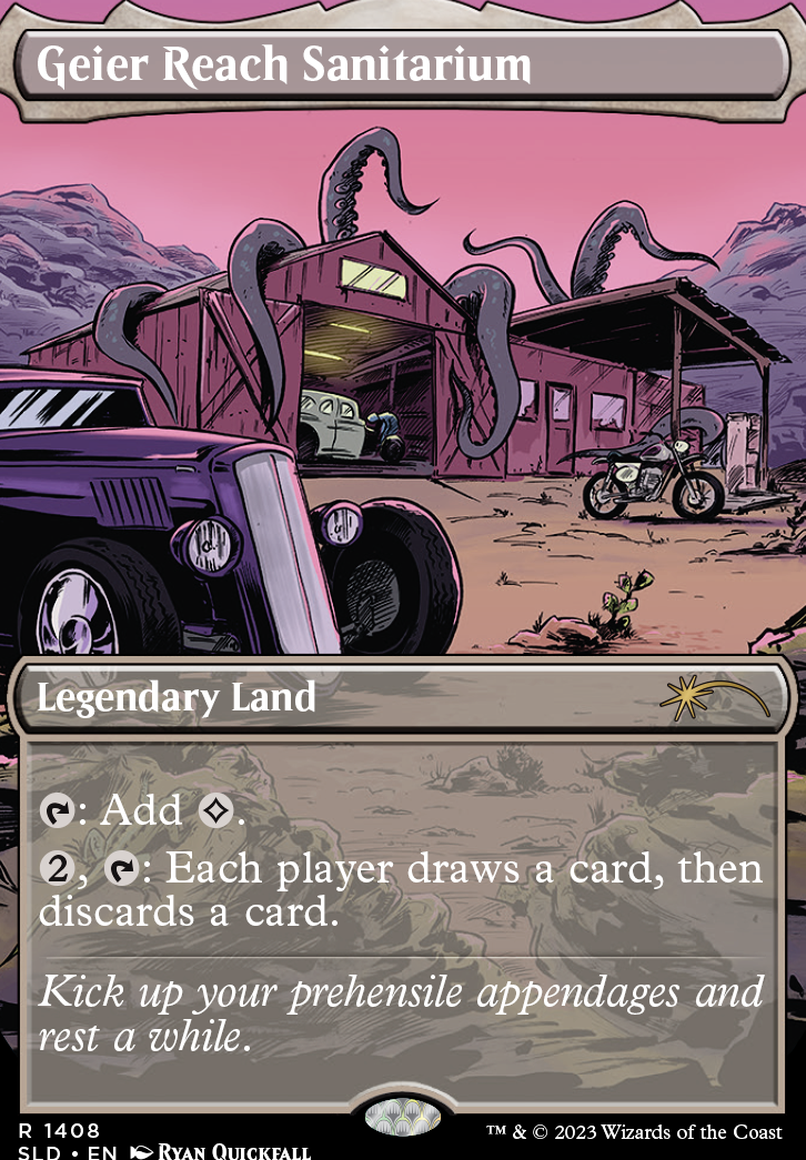 Geier Reach Sanitarium feature for Literally just a regular car