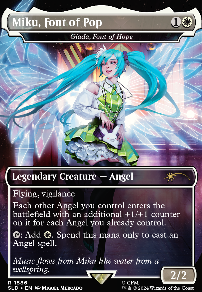 Giada, Font of Hope feature for Angel Miku