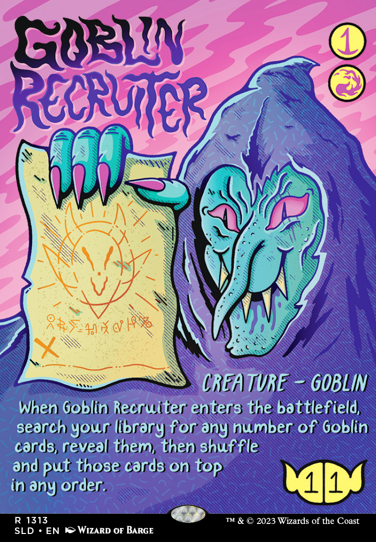 Goblin Recruiter feature for jund-blins