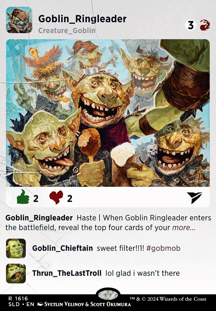 Featured card: Goblin Ringleader