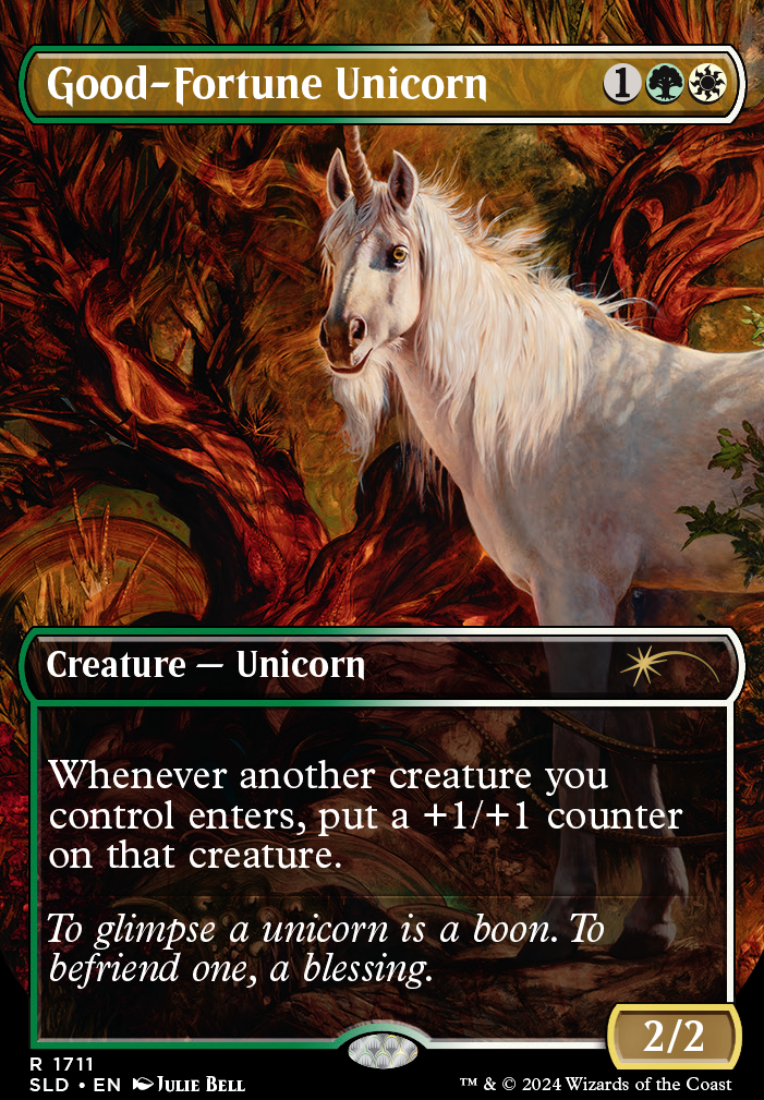 Good-Fortune Unicorn feature for Morophon Evolved