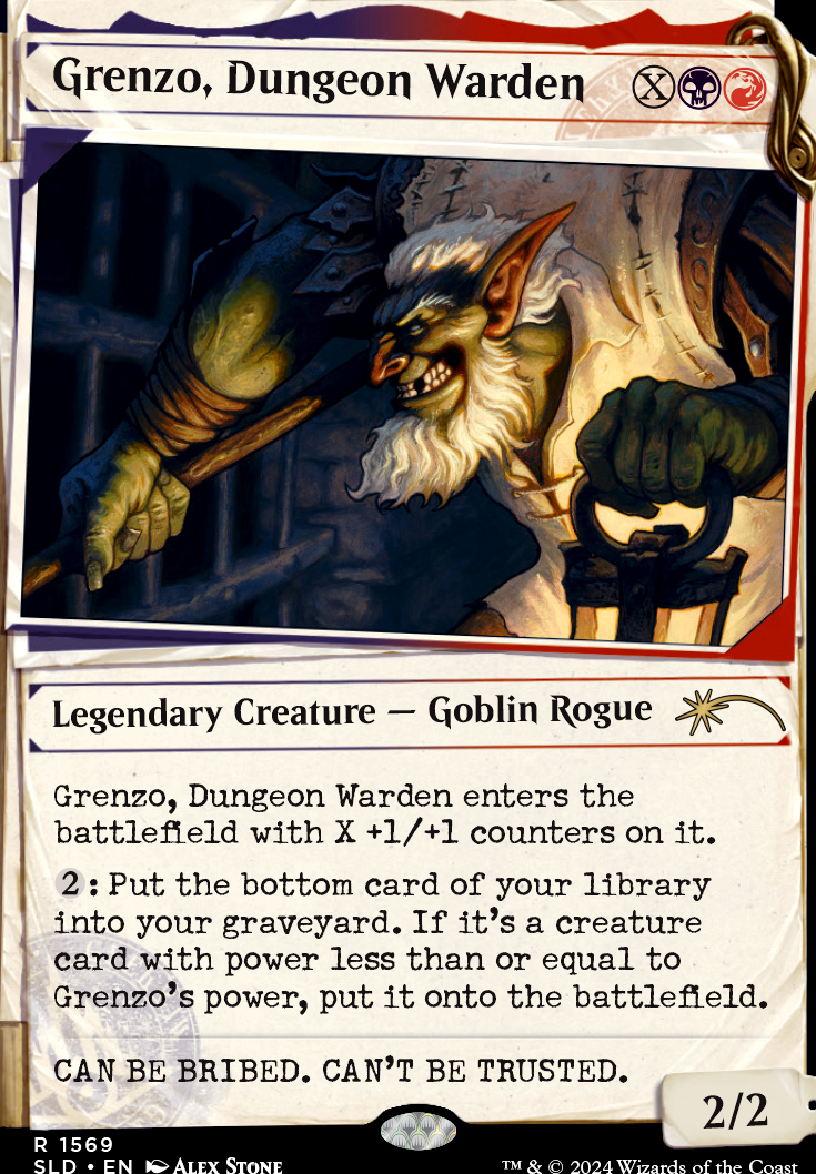 Featured card: Grenzo, Dungeon Warden