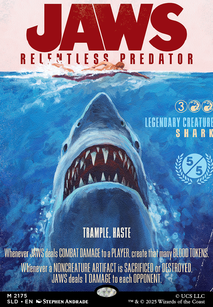 Jaws, Relentless Predator feature for Going to need a bigger boat