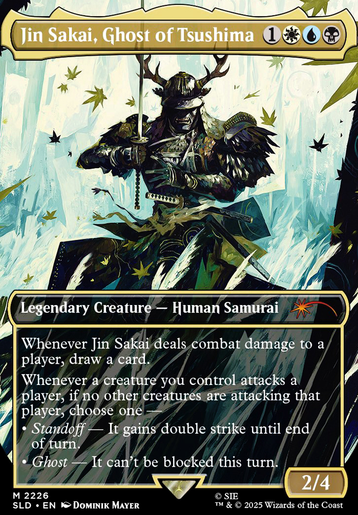 Featured card: Jin Sakai, Ghost of Tsushima