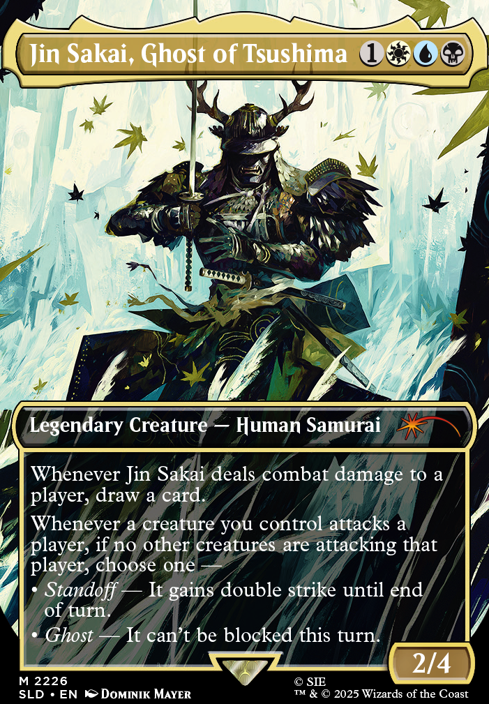 Jin Sakai, Ghost of Tsushima feature for Peace does not Always come Quietly.