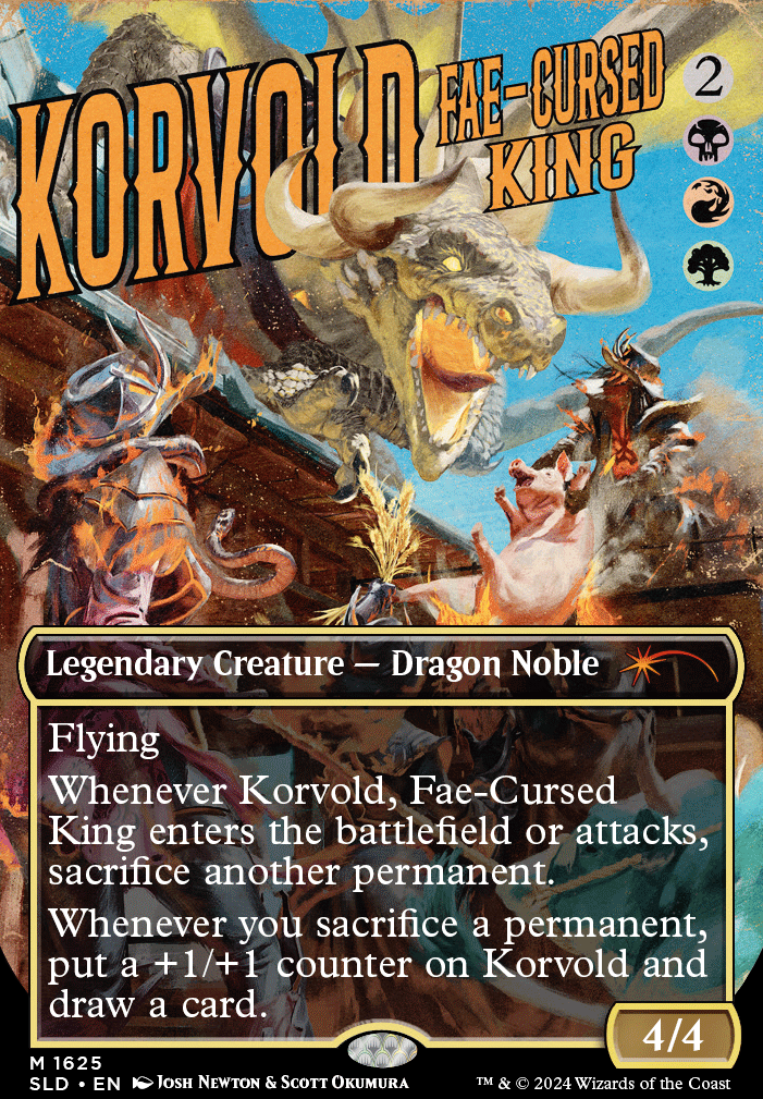 Commander: Korvold, Fae-Cursed King