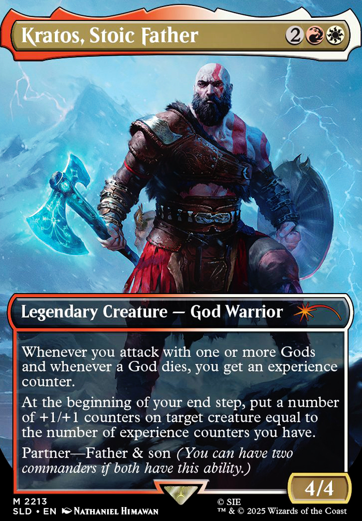 Commander: Kratos, Stoic Father