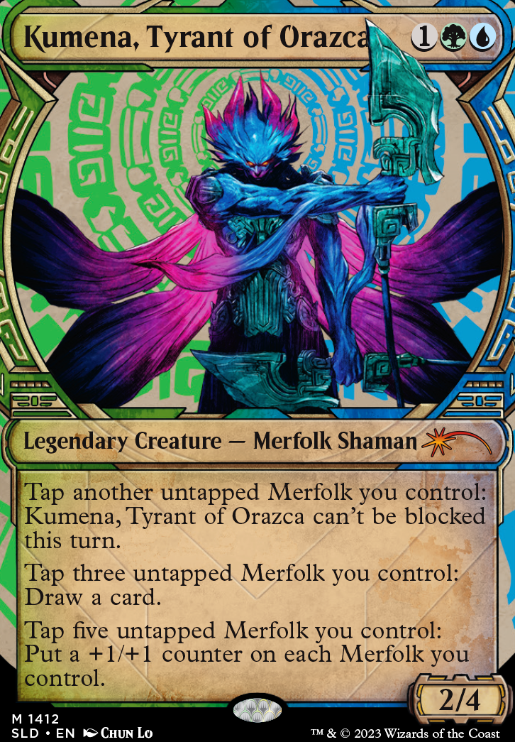 Kumena, Tyrant of Orazca feature for I'm a MerMAN POP... A MERMAN!