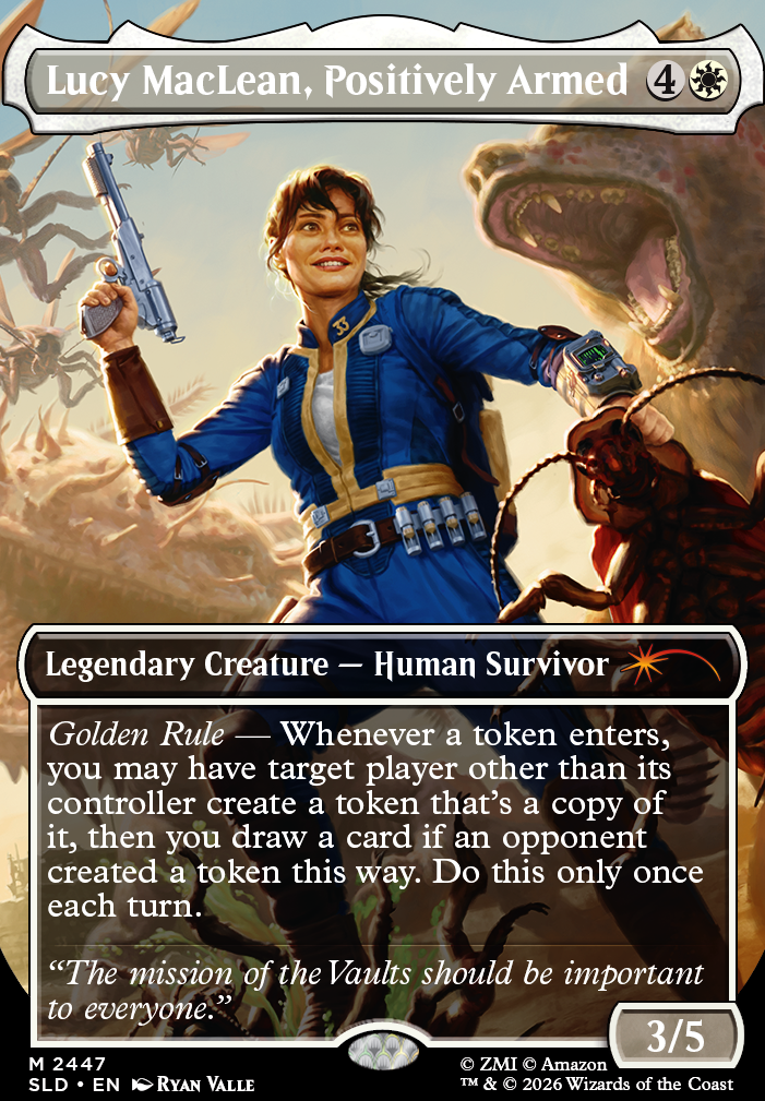 Lucy MacLean, Positively Armed feature for Crawl out through the Fallout