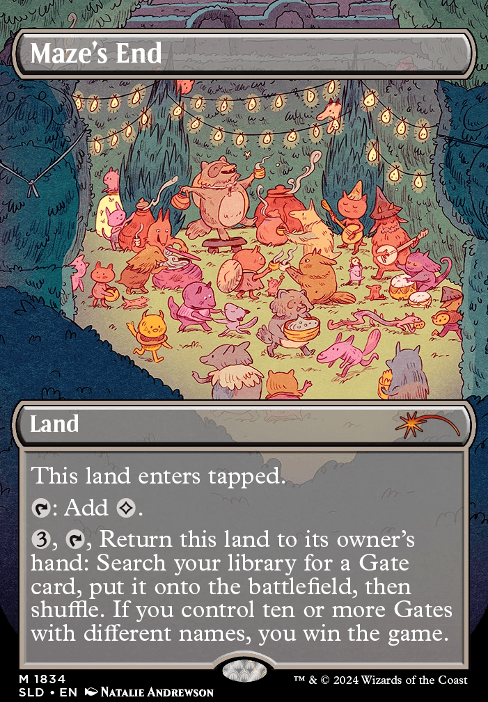 Maze's End feature for A Maze of Shrines