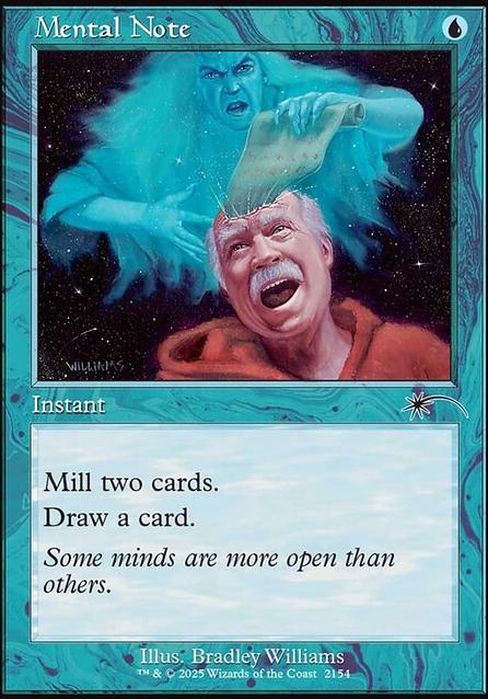 Mental Note feature for Blue Donkey