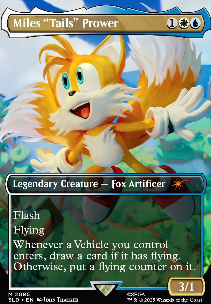 Miles "Tails" Prower feature for Tails' Flight School