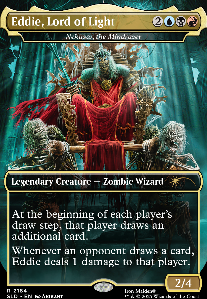 Nekusar, the Mindrazer feature for Eddie the Mindrazer