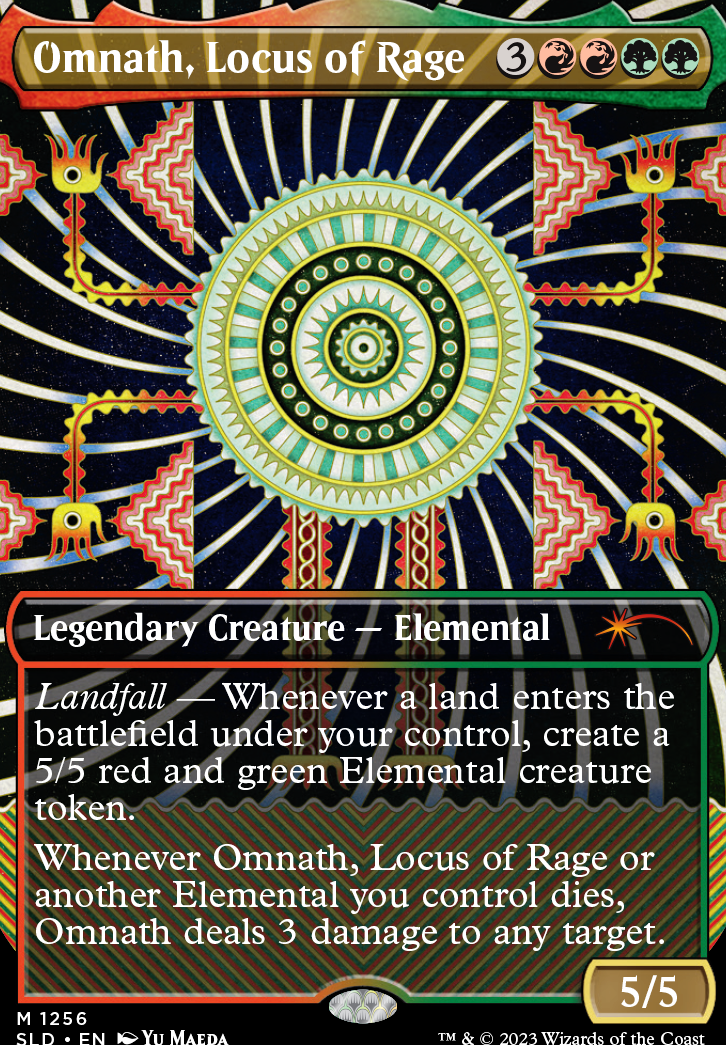 Omnath, Locus of Rage feature for Kool-Aid Man if He Knew Mitosis