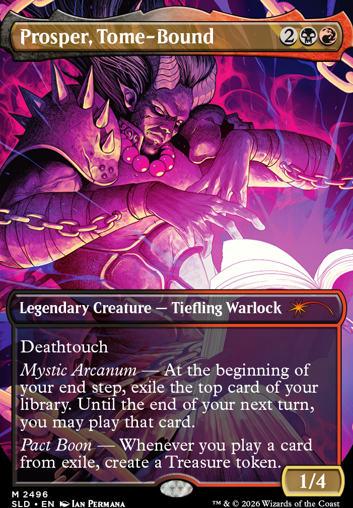 Prosper, Tome-Bound feature for Triple Six, Five, Forked Tongue [Primer]