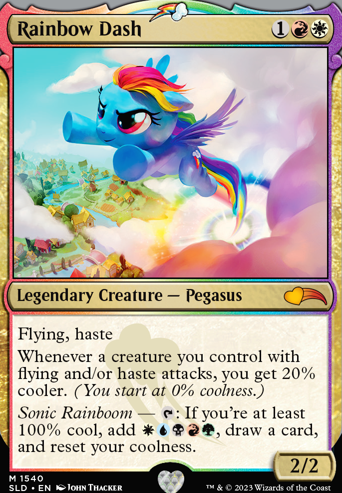 Rainbow Dash feature for "My Little Pony Quote Here"
